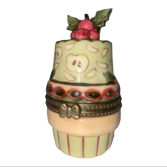 NEW in Box Villeroy & Boch Apple Pie Hinged Trinket Box 1748 - Picture 1 of 16